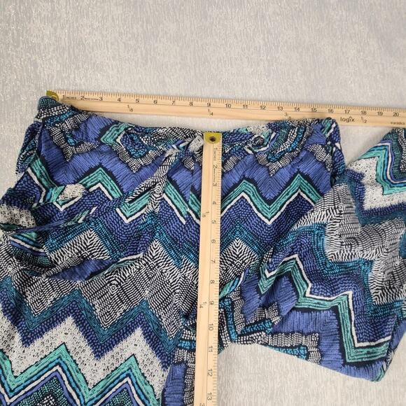 Joe B women's hippie magic jogger boho pants blue Size XL Dopamine funky quirky - Picture 4 of 7